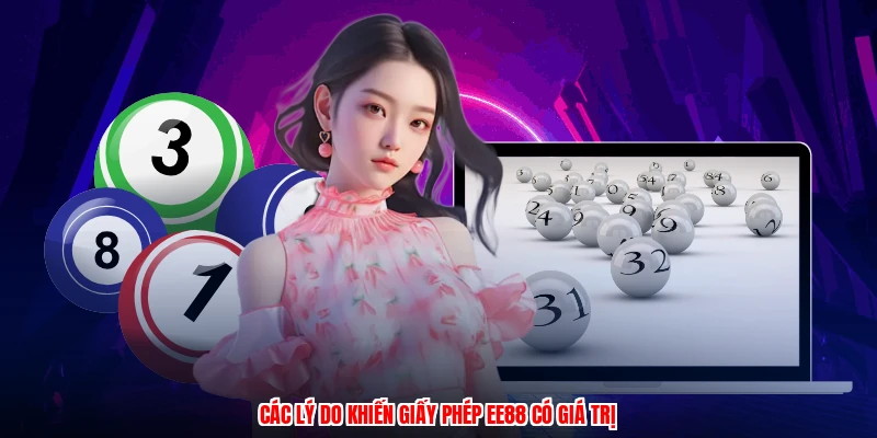 Các lý do khiến giấy phép EE88 có giá trị