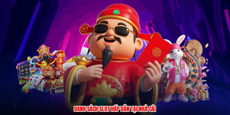 Danh sách slot hấp dẫn tại nhà cái