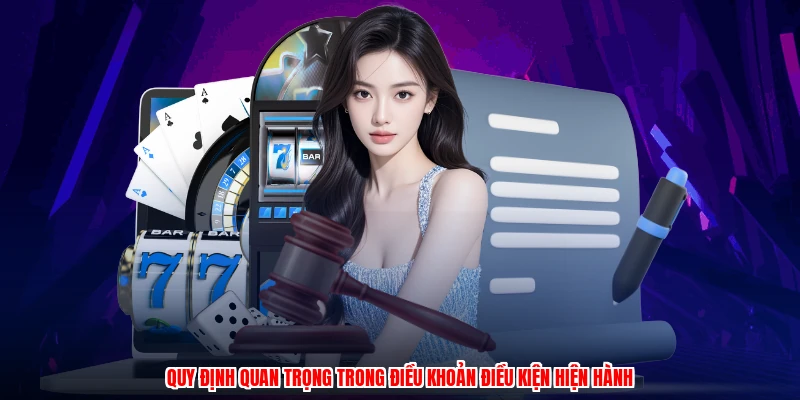 Quy định quan trọng trong điều khoản điều kiện hiện hành