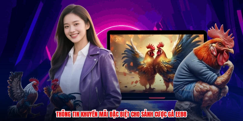 Thông tin khuyến mãi đặc biệt cho sảnh cược gà EE88
